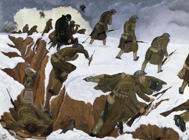Over the top de John Northcote Nash (1918)