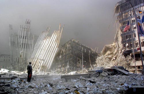 Doug Kanter, 11 septembre 2001 ©AFP