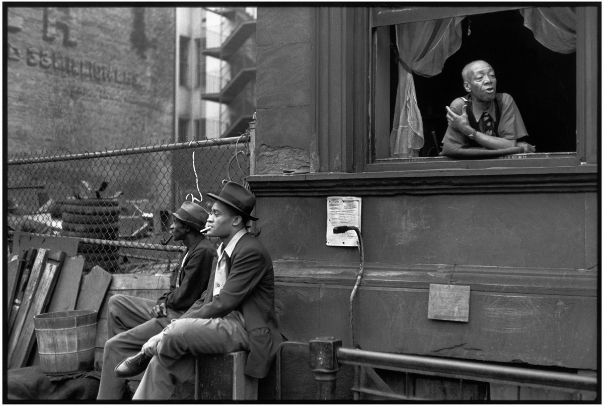 Harlem, New York, États-Unis, 1947 ©Henri Cartier-Bresson/Magnum/Courtesy Fondation Henri Cartier-Bresson