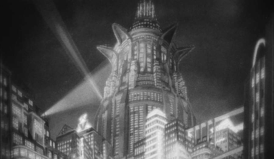 Image extraite du film Métropolis de Fritz Lang, 1927