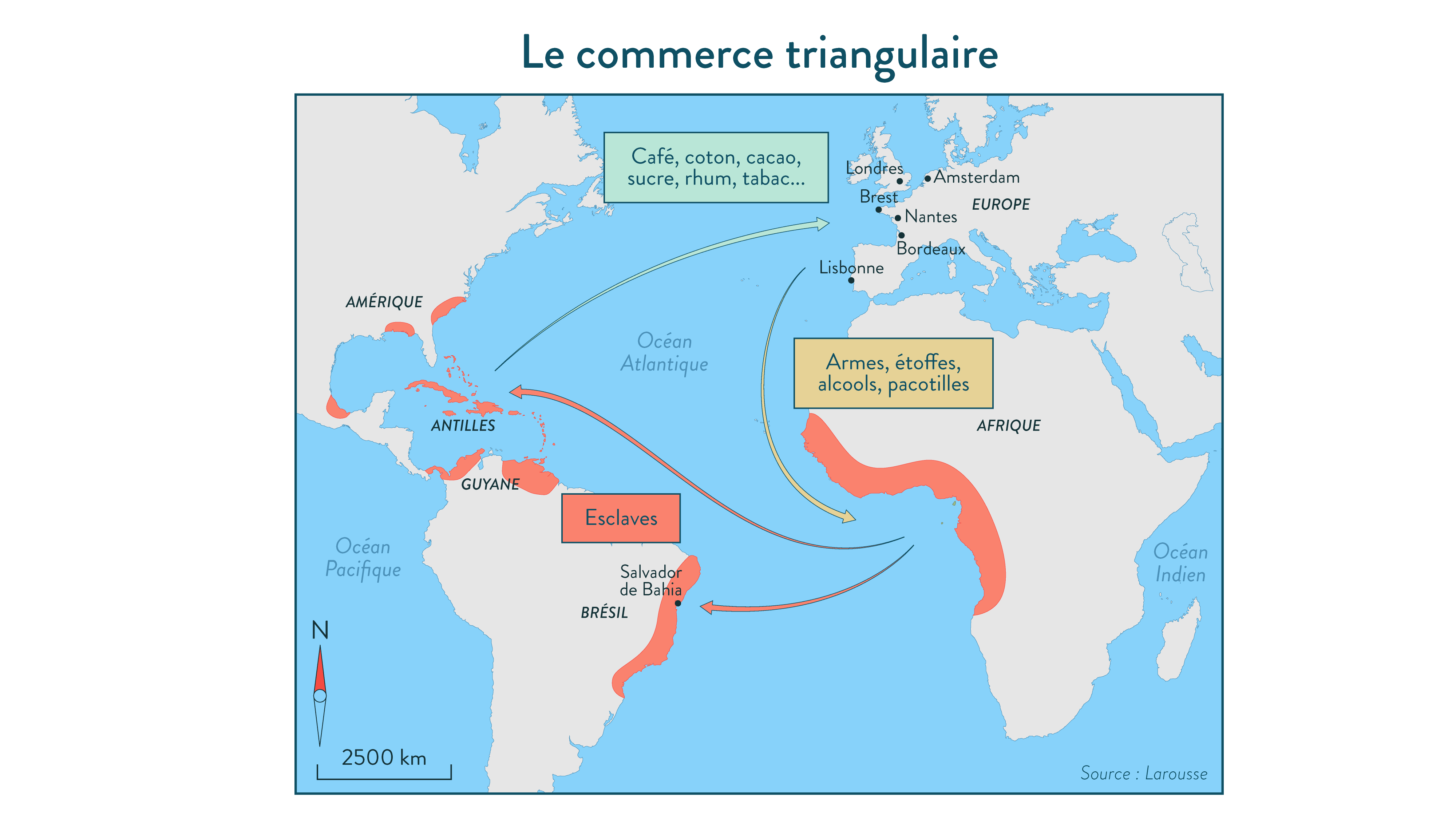 Le commerce triangulaire histoire 4e