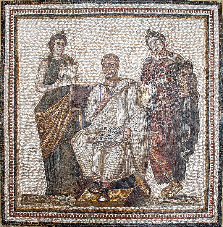 Mosaïque romaine du IIIe siècle, Musée du Bardo, Tunis. ©Boyd Dwyer