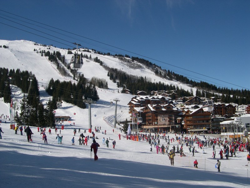 Une station de ski à Courchevel-Géo-6e