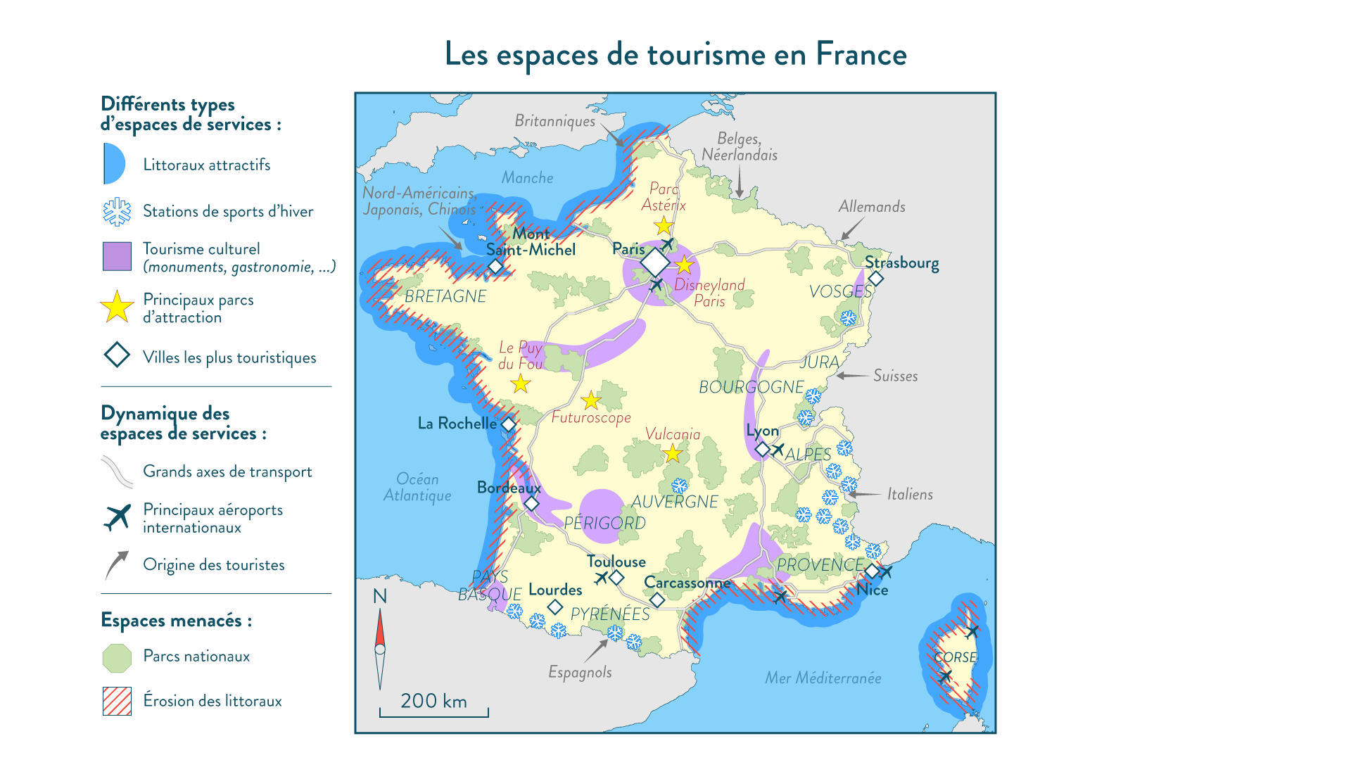 Carte Tourisme France Voyage Carte Plan