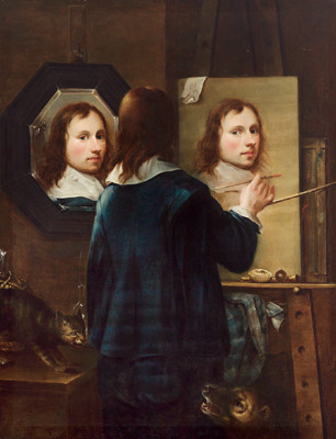 Johannes Gumpp, Autoportrait, 1646 exercice littérature Les Faux-Monnayeurs